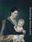 John Vanderlyn Mrs. Marinus Willett and Her Son Marinus, Jr. painting